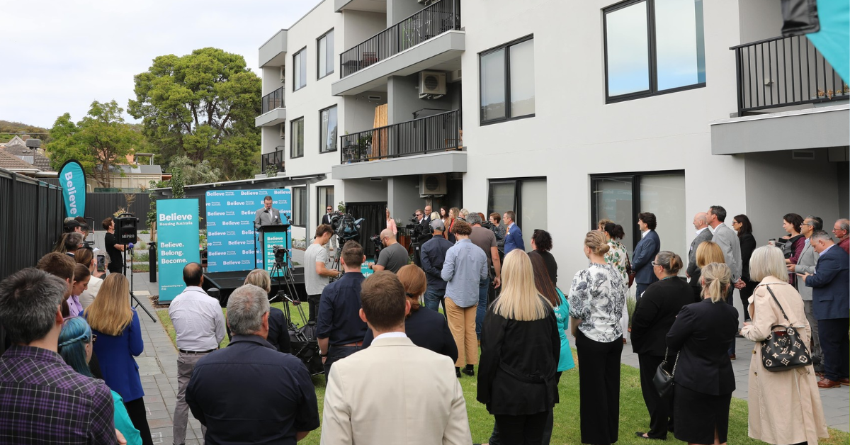 Believe Housing Australia’s latest affordable housing development on Ontario Avenue, Panorama